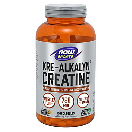 Креатин моногидрат Now Foods Kre-Alkalyn Creatine 240 Caps
