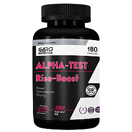 Комплексний тестостероновий препарат GARO Nutrition Alpha Test 2000 мг 180 капсул