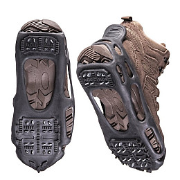 Ледоступи Mil-Tec 12923002-35-39 Шипи для взуття 35-39 Чорні