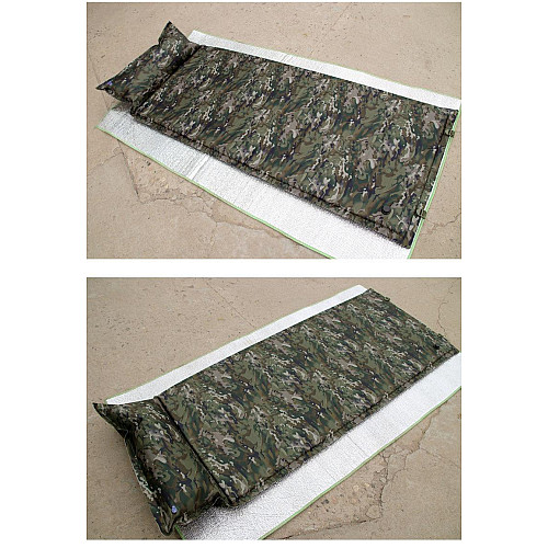 Коврик надувний з подушкою Solve KT6002906 190x70 см Мультикам