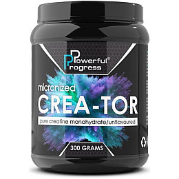 Креатин моногидрат Powerful Progress Crea-Tor Micronized 300 g 60 servings Unflavored