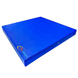 Мат спортивный Tia-Sport sm-1251 9 группа 100х100х10 см Синий