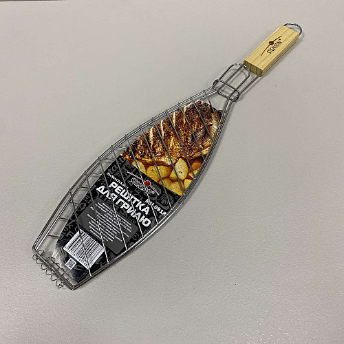 Решетка-гриль для рыбы Stenson MH-0918 51х31х12х1,5 см
