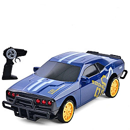Дитячий автомобіль на радіоуправлінні Crazon RC Light Drift Car 23,5 см Синій (333-PY24162B)