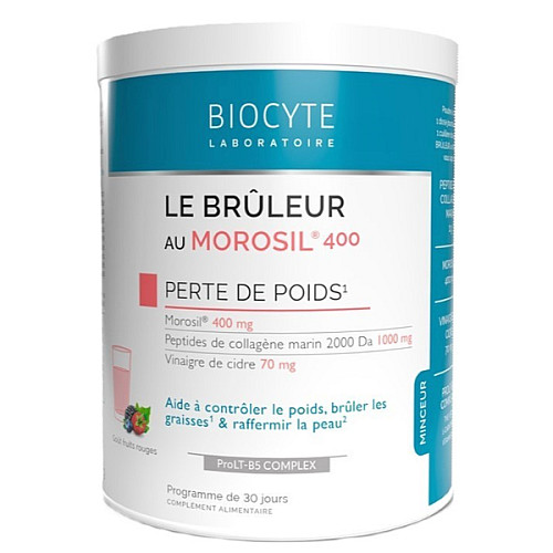Комплекс для зниження ваги Biocyte Le Bruleur Au Morosil 240 г 30 порцій Червоні фрукти