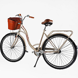 Велосипед міський 28" Corso Fortuna 20" Бежевий (162955)