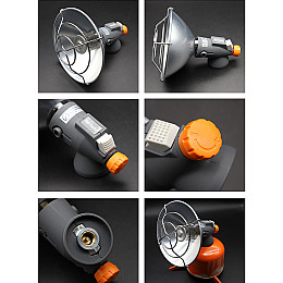 Туристичний газовий обігрівач для кемпінгу Easy Walking EW-7109