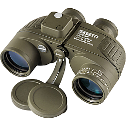 Морской бинокль Sigeta Admiral 7x50 Military floating compass reticle Зеленый (2407419934)