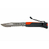 Нож Opinel Outdoor Orange №8 нержавеющая сталь 190 мм (001577)