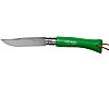 Ніж Opinel №7 Inox Trekking 80 мм Зелений (002210)