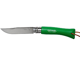 Ніж Opinel №7 Inox Trekking 80 мм Зелений (002210)
