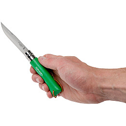 Ніж Opinel №7 Inox Trekking 80 мм Зелений (002210)