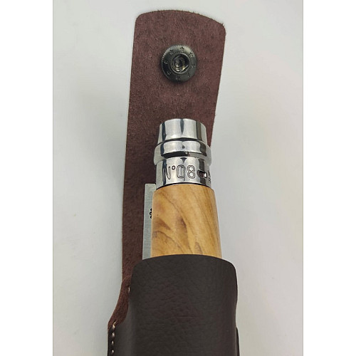 Складной нож в подарочном футляре Opinel №8 нержавеющая сталь (001004)