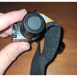 Налобний ліхтар Boruit H02B-Red з акумулятором 3000 мАг