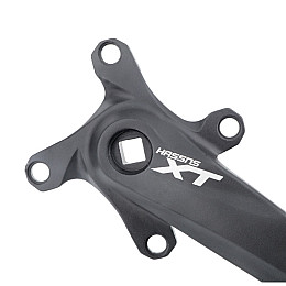 Велосипедный шатун разборной Hassns XT 38 зубов 170 мм (SH-001)