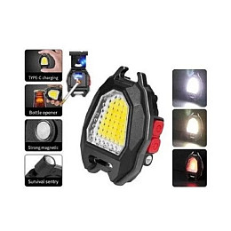 Фонарь акумуляторний з карабіном Rablex RB441 Black