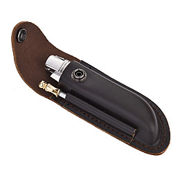 Ніж складаний з чохлом і мусатом Laguiole 21 см Коричневий (40273012)