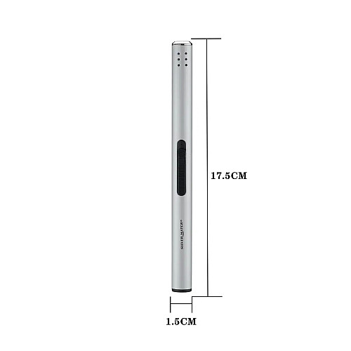 Зажигалка газовая пьезо Silver Match High tech 17.5 см Серебристый (40671150SL)