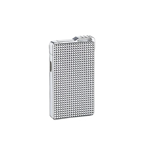 Зажигалка газовая турбо Silver Match Luxembourg Серебристый (40674378SL)