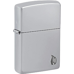 Зажигалка бензинова Zippo Armor Series Flame Срібляста (46396)