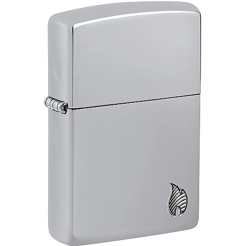 Зажигалка бензинова Zippo Armor Series Flame Срібляста (46396)