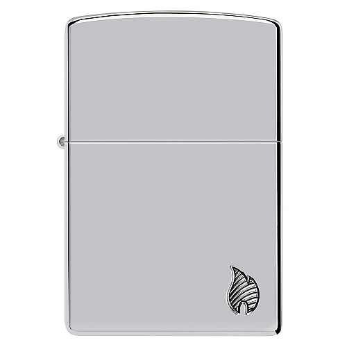 Зажигалка бензинова Zippo Armor Series Flame Срібляста (46396)