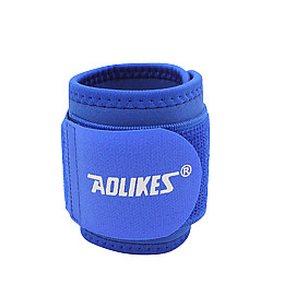 Фиксатор на запястье для фитнеса Aolikes A-7936 Blue