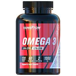 Омега для спорта Vansiton Omega 3 120 Caps (000022964)