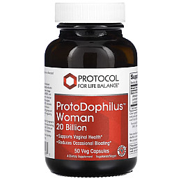 Пробіотик Protocol for Life Balance ProtoDophilus Woman 20 мільярдів 50 вегетаріанських капсул (000023191)