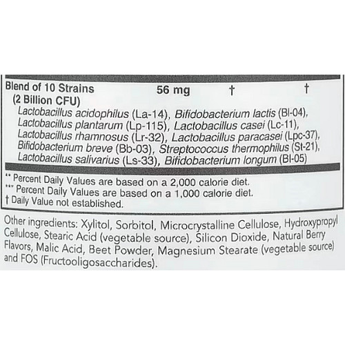 Пробиотик Protocol for Life Balance Chewable Probiotic For Children and Adults 2 Billion 90 Chewables (000023123)