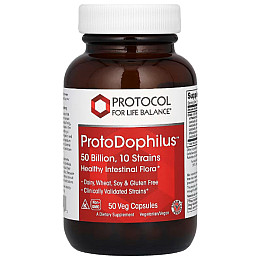 Пробіотик Protocol for Life Balance ProtoDophilus 50 мільярдів 50 вегетаріанських капсул (000023142)