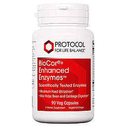 Поживні ферменти Protocol for Life Balance Biocore Enhanced Enzymes 90 Veg Caps (000023154)