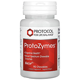 Пищеварительные ферменты Protocol for Life Balance ProtoZymes 90 Chewables (000023194)
