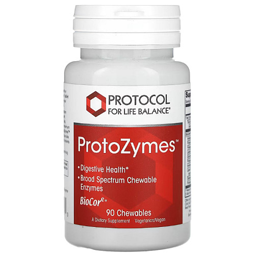 Пищеварительные ферменты Protocol for Life Balance ProtoZymes 90 Chewables (000023194)
