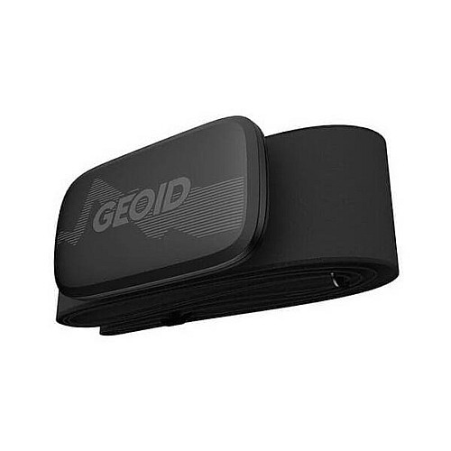 Нагрудный датчик пульса GEOID Bluetooth и ANT спортивный пульсометр Черный HS500