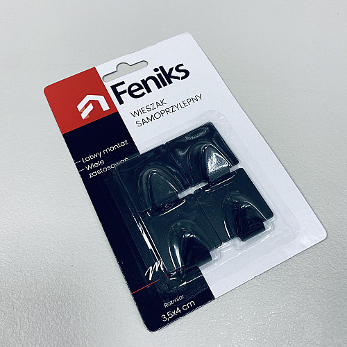 Набор крючков Feniks 74297 Черный 4 шт 22999