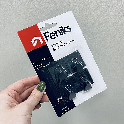 Набор крючков Feniks 74297 Черный 4 шт 22999