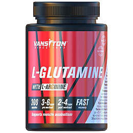 Глютамин для спорта Vansiton L-Glutamine 300 Caps (000022957)