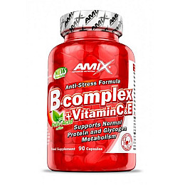 Вітамінно-мінеральний комплекс для спорту Amix Nutrition B-Complex + vit.C & vit.E 90 Caps (000023228)
