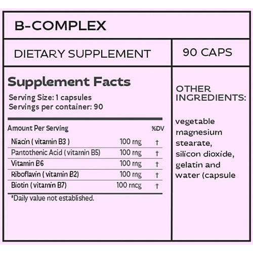 В комплекс LOK Nutrition My B-Vit 90 капсул (000023254)