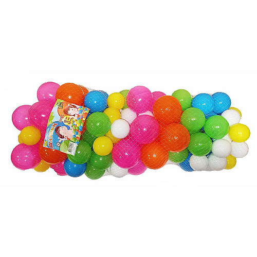 Шарики м'які M-toys 8 см 100 шт Різнокольорові (114225)