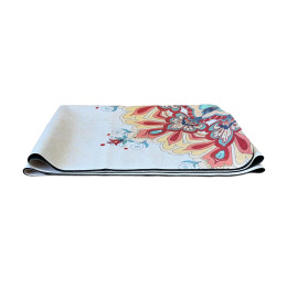 Складной коврик для йоги Rao Sitara Travel Vibrant Flower 183х68х0.1 см 21024
