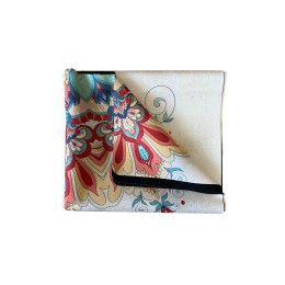 Складной коврик для йоги Rao Sitara Travel Vibrant Flower 183х68х0.1 см 21024