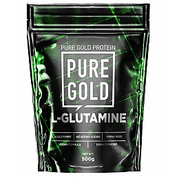 Глютамін для спорту Pure Gold Protein 100% Glutamine 500 г 100 порцій Вишня Лайм (000021957)