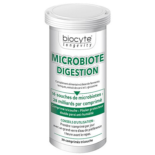 Пищеварительные ферменты Biocyte Microbiote Digestion 20 Tabs (000023282)