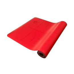 Коврик для йоги Rao VIMAL 185х68х0.5 см Красный 21267