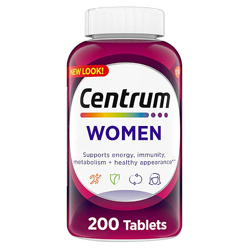 Вітамінно-мінеральний комплекс для жінок Centrum Multivitamin&Mineral for Women 200 Tabs (000023285)
