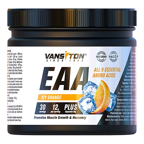 Аминокомплекс для спорта Vansiton EAA 360 g 30 servings Icy Orange (000023289)