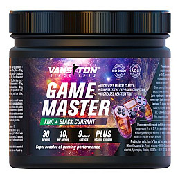 Энергетик Vansiton Game Master 300 g 30 servings Kiwi Black Currant (000023298)