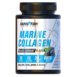 Хондропротектор для спорта Vansiton Marine Collagen 300 g 30 servings Black Currant (000023300)